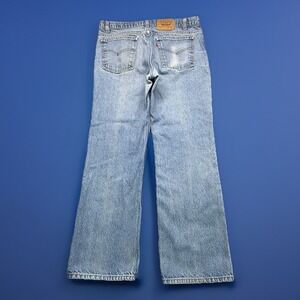 VTG Levi's 517 Jeans Made In USA Men's 36x30 (FITS 34x29) Orange Tab Bootcut